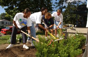 Home beautification project. (25th Anniversary Celebration 2001)