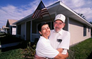 Harry and Teresa Russell, Habitat homeowners since the Jimmy Carter Work Project 1998. (JCWP Revisited, 1999)